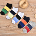 Heißer Verkauf gestreifte Baumwoll-Großhandelsmode 3d Druck-Yoga-Socken für Männer